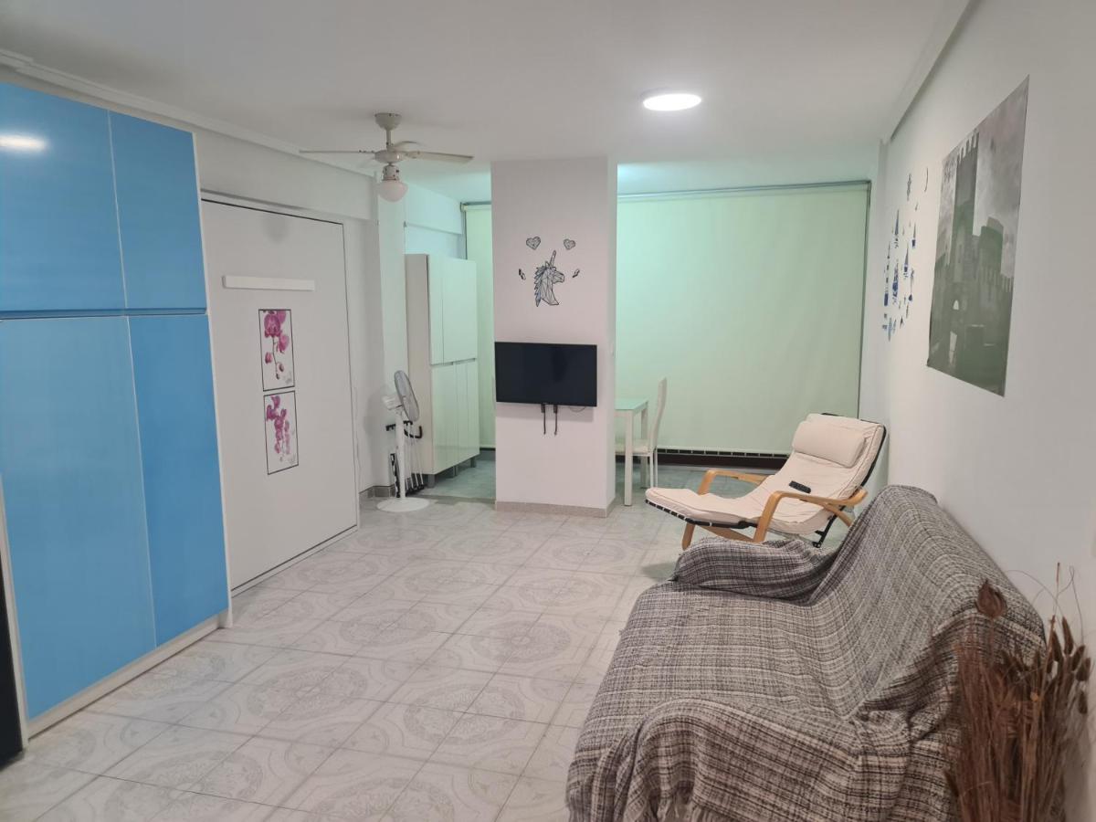 Edificio El Sol Apartment Cullera Bagian luar foto